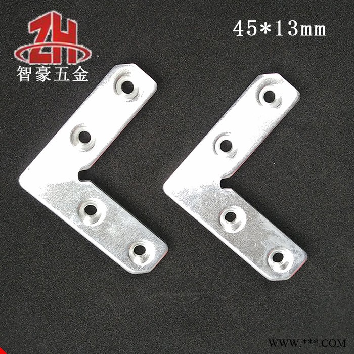 65*41 鍍鋅角碼生產廠家 鋁型材轉向角碼 鋁型材角碼 21鋁材角碼 鋁合金窗邊框組裝角碼