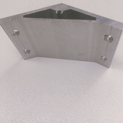 擠壓角碼 135度擠壓角碼工業鋁型材角件連接件 鋁擠壓加工件90度直角鋁型材支架角碼配件
