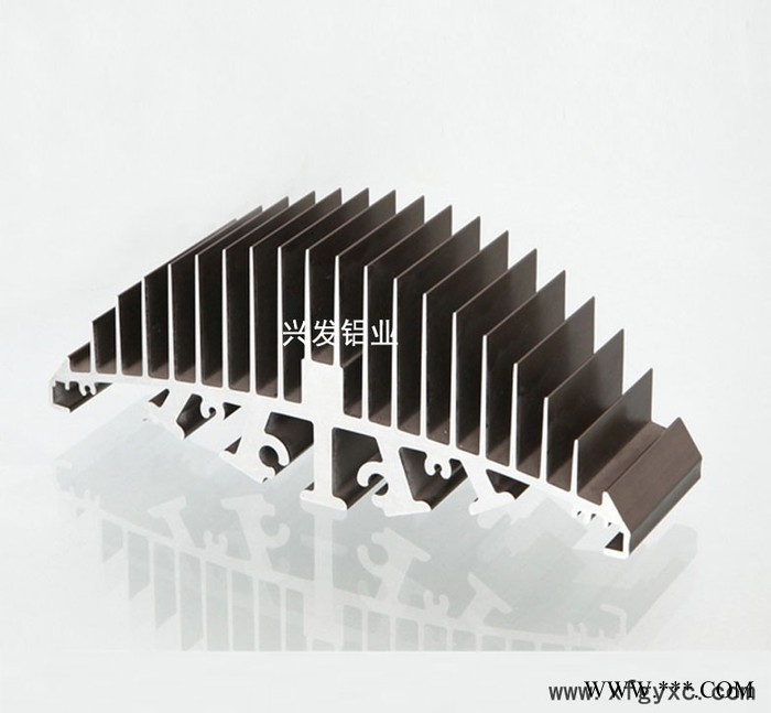 廠家直供供應興發(fā)牌工廠專用LED燈散熱器鋁型材工業(yè)鋁型材