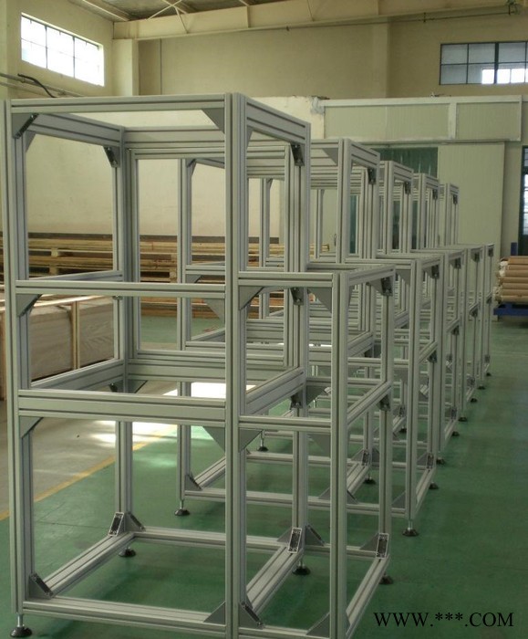 工業鋁型材、型材配件、鋁型材框架、自動化設備框架、展示柜、工作臺框架