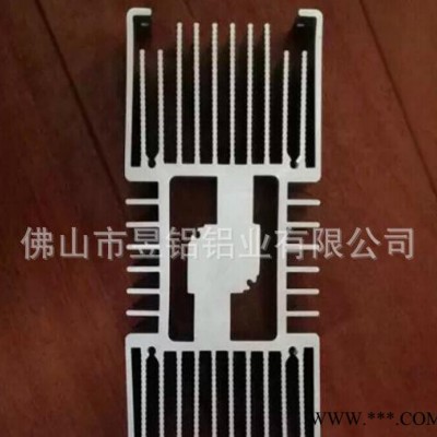 散熱器鋁型材大功率電子材料 6063工業熱門散熱器型材