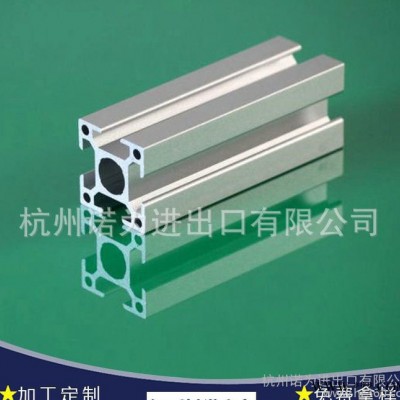 杭州鋁合金表面加工 拋光鋁合金型材 擠壓流水線工業鋁型材