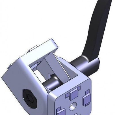 NEW 工業(yè)鋁型材連接件  萬向鉸鏈 4040L HD