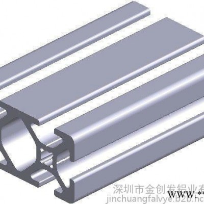 鋁合金金創發專業供應現貨40*40*2 工業鋁型材 6061鋁合金異型鋁型材 工業鋁型材加工