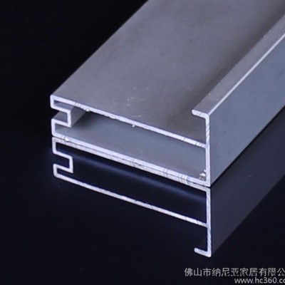 櫥柜玻璃門(mén)邊框?qū)Ｓ娩X材 衣柜玻璃門(mén)鋁型材 生產(chǎn)鋁框