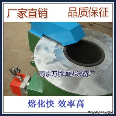 供應天然氣熔鋁爐GQ環保節能燃氣坩堝熔化爐 萬 能佳**