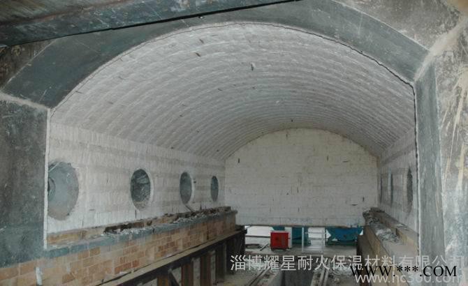 臺車電阻爐絕緣隔熱用含鋯型陶瓷纖維模塊毯折疊塊施工