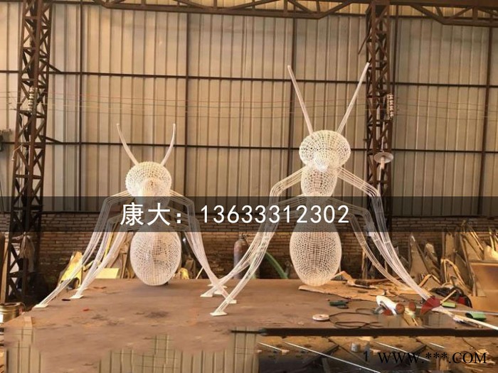 康大雕塑不銹鋼廠家定制金屬鏡面電鍍動物螞蟻雕塑戶外昆蟲擺件旅游區(qū)