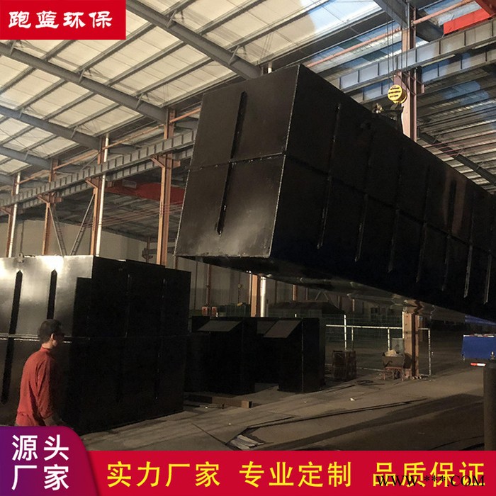 山東跑藍 鍍件清洗水廢水處理設備 電鍍鍍鉻污水處理成套設備 跑藍定制