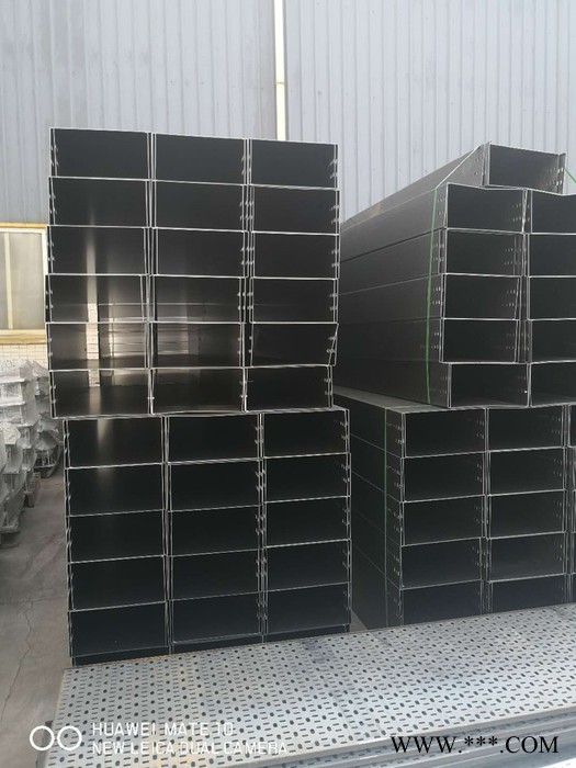 紅興鋁合金橋架廠家定做 出口鋁線槽大量批發 戶外明裝鋁合金橋架工廠定制 樓宇布線敷設梯式鋁合金橋架