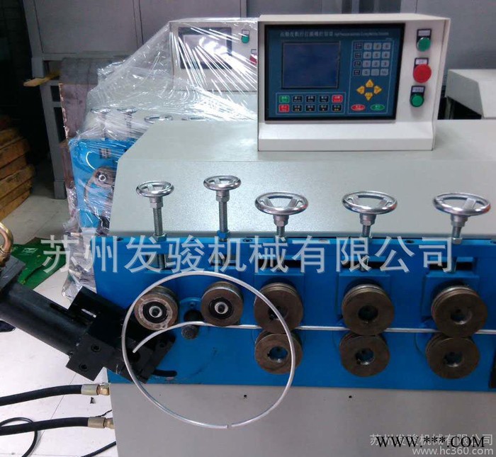 發(fā)駿新款鋁線專用打圈機(jī) 鋁桿打圈機(jī) 鋼筋打圈機(jī) 自動(dòng)打圈機(jī)