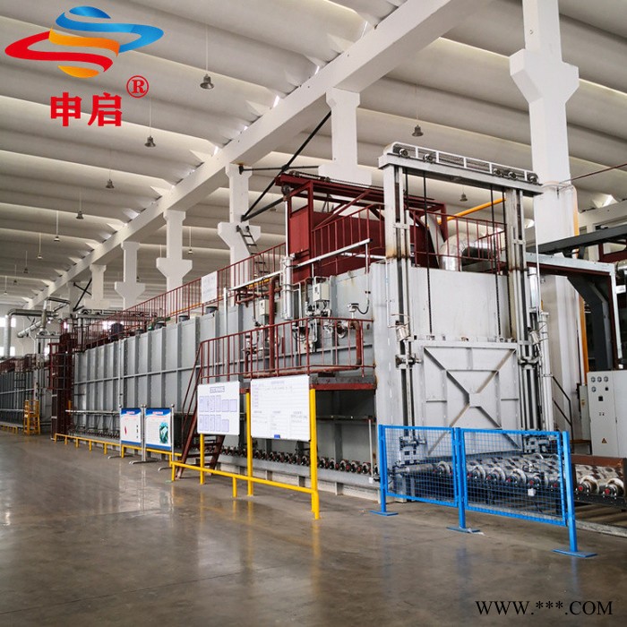 申啟 連續(xù)式輥棒鋁合金熱處理生產(chǎn)線(xiàn)汽車(chē)活塞支架固溶時(shí)效熱處理爐余熱回收 連續(xù)式鋁合金熱處理生產(chǎn)線(xiàn)