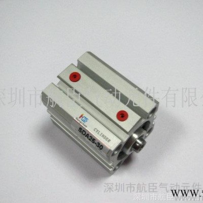 直銷 現(xiàn)貨  硬質(zhì)陽(yáng)極氧化 薄型氣缸 SDA25-30