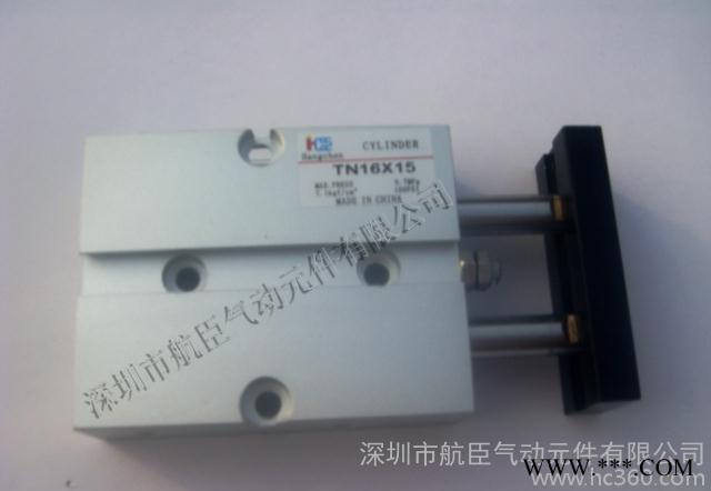 直銷(xiāo) 現(xiàn)貨 硬質(zhì)陽(yáng)極氧化   雙軸氣缸 TN16X15
